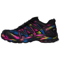 SALOMON XA PRO 3D Trail Running Shoes Unisex Low Top Pink/Blue/Yellow L49214300(TeamR- ) 45⅓ geltona
