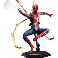 Kinijos animuotas Marvel Keršytojai Geležinis Žmogus-voras žaislinė figūrėlė berniukų papuošalai juodos, aukso ir raudonos spalvos lėlės modelis style 3