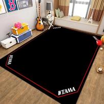 Vintažiniai garso sugeriantys scenos kilimai kilimėliai garso izoliacijai bosinėms gitaroms būgnams būgneliams elektroninei džiazo muzikai grindys 60x90cm white