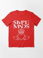 Simple Minds Simple Minds Essential T-Shirt M raudona