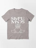 Simple Minds Simple Minds Essential T-Shirt 2XL viržių pilka spalva