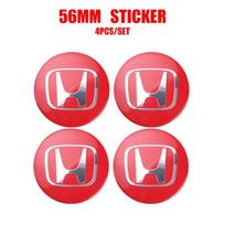 4Pcs 56/58/60/69MM For Honda Civic Jazz Adv 150 INSPIRE XR-V CR-V UR-V Fit Type R Car Wheel Center Hub Caps Covers Accessories mlc3