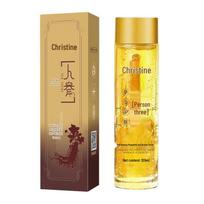 Tikras ženšenio peptido raukšles mažinantis serumas: Drėkina, mažina smulkias raukšles ir tonizuoja odą. Brown Box Packaging yellow