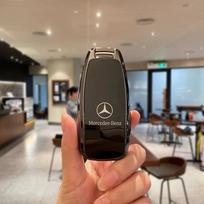 Automobilio rakto dangtelio pakeitimas 3 mygtukams Mercedes-Benz raktui AMG MAYBACH 2016+ C klasė E klasė GLC300L E300l/E260/E350 A200 gray