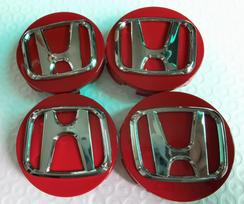 4pcs 62mm Wheel Center Cap Logo Hub Cover Badge YU27 Emblem for Honda Civic City Accord Odyssey Spirior CRV HR-V Jazz CBR HRV Set  4