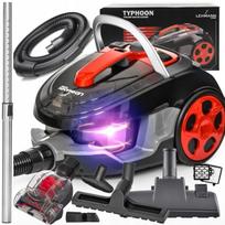 Lehmann Typhoon 4000W Cikloninis dulkių siurblys su HEPA filtru, be maišelio, su turbopūstuvu