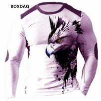 Abstraktus erelio raštas vyriški marškinėliai pavasaris ruduo ilgomis rankovėmis tie-dye gyvūnas 3D spausdinimas gatvės stiliaus vyriški marškinėliai 6XL didelis dydis laisvalaikio viršutiniai drabužiai S black
