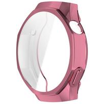 Pilnas apsauginis dėklas Korpusas Huawei Watch GT 5 pro 46mm 42mm Atsarginės dalys Dėklai 360 TPU Ekrano apsauga GT5 Pro 42MM rožinė