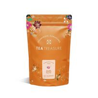 Tea Treasure 28 Day Detox Herbal Tea | With Garcinia Cambogia & Oolong | Aids Belly Fat Reduction | Skin Glow & Digestion | 100% Natural Un beige