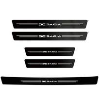 1/4/5 vnt. Anglies pluošto automobilio durų slenksčio apsaugos nuo įlipimo Lipdukai Dacia Duster Logan Sandero Stepway Dokker Lodgy MCV