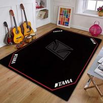 3D T-TAMA Būgnų Kilimėlis Vibracijas Slopinantis Neslystantis Kilimas Elektroniniam Akustiniam Būgnų Komplektui Namų Studijos Kambario Grindų Kilimėlis Neslystanti Zona 120x160cm