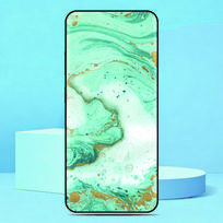 Marble Texture Phone Case For TCL K70 4G Painted Pattern Back Cover For TCL K70 Power Soft Silicone Fundas Customized Photo TCL K70 4G blue