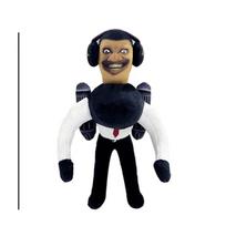 HOTSALE 50styles Skibidi Toilet Plush Toy Skibidi Dop Dop Yes Yes Titans Cameraman TV Man Camera Man Camcordeman Speakerman Doll black