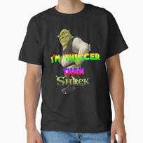 Im Thiccer Than Shrek Classic Tshirt Tshirt Made In Usaus Size S2xl 4XL black