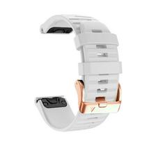 Quickfit 20mm Woman Silicone Strap For Garmin Mk3 Mk3i 43mm Fenix 8 43mm/7S 7SPro/Fenix6S 6SPro/Fenix 5S Plus Instinct 2S E 40mm Quickfit 20mm white