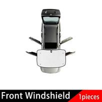 Sun Shades For Ford Transit Custom Tourneo MK1 2012-2021 LWB Sunshade Full Cover Windshield Blackout Anti UV Visor Accessories white
