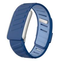 Silicone Loop Watch Strap for Google Fitbit Air Change To Whoop 5.0 Rubber Bracelet Sport Band Wristband for Women Men for Fitbit Air gray