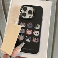 Telefono dėklas, skirtas „iPhone 11 13 XR XS Max“ dėklas iPhone 11 juoda