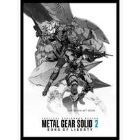 Metal Gear Solid serijos meno plakatas - Drobės atspaudas sienų dekorui žaidimų entuziastams 30cm×40cm NoFrame