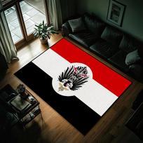 Naktinio staliuko geležinis erelis Reich kilimas virtuvės vonios svetainės namų miegamojo grindų kilimėlis durų kilimėlis didelis imperijos vokiškas kilimas dekoracija 40x60cm