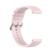 20 mm silikoninis laikrodžio dirželis Huami Amazfit GTS 4/2 Mini GTS 3 2e išmaniajam laikrodžiui, dirželis Xiaomi Huami Amazfit Bip 3/Bip U Pro Amazfit BIP rožinė