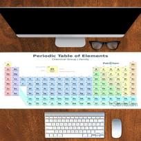 pc The Periodic Table of Elements Desk Pad Versatile XXL Mousepad Gaming Mouse Mats for Keyboard Office Computer PC Desk Mat 400x800x2MM brown