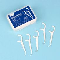Nešiojami didelio elastingumo dantų siūlo pagaliukai - Pažangūs pagaliukai namų naudojimui Blue 10 picks * 1 box