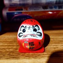 Japanese Ceramic Daruma Crafts Cartoon Lucky Cat Fortune Ornament Landscape Home Decor Accessories Gifts Living Room Decoration white