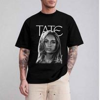Tate Mcrae Vintage T-shirt, Tate Mcrae 2026 Shirt, Pop Singer Graphic Shirt,Oversized Unisex Streetwear Trendy Cotton Y2k Short Sleeves Classic S black