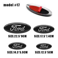 Ford Transit Ecosport ESCORT Fiesta Focus Ranger Mondeo Mustang Automobilio Logotipas Priekinės Grotelės Variklio Dangtis Galinės Bagažinės Ženklelis Emblema Aksesuaras Ford 175mmX74mm gray