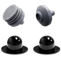 Intex 25022E 12634 baseino ekrano įleidimo antgalio žarnos jungties baseino vandens įleidimo filtrų jungties pakeitimo rinkinys 1set gray