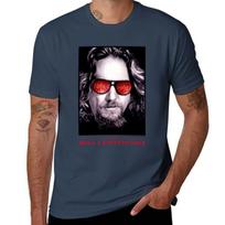 The Big Lebowski Rug Reflection Sunglasses Poster TShirt Work Comfort TShirt for Unisex XL black