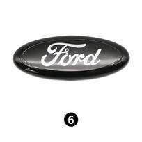 Ford Metaliniai Pilno Dydžio Priekiniai Galiniai Ženklai Automobilio Logotipas Focus Mondeo Ranger Fiesta Priekinėms Galinėms Bagažinės Emblemos Metalinės Dangtelio Lipdukas 14.5X5.8cm