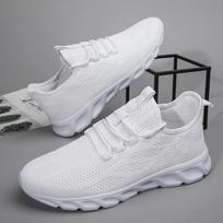 madingi Damyuan batai vyrams moterims balti prabangūs sportbačiai moteriški bėgimo laisvalaikio sportiniai batai mokasinai sporto avalynė Zapatillas Mujer 46 balta