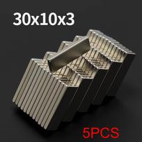 30x10x3mm Galingas Neodimio Magnetas N35 NdfeB Nuolatinis Magnetinis imanes Blokas Super Stiprūs Šaldytuvo Magnetai PASIDARYK pats