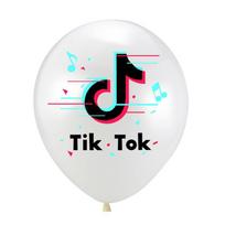 Captivating Tiktok Theme Latex Balloon To Enhance Your Birthday Party Decor Experience balta