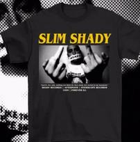 Eminem Tshirt Slim Shady Lp Vintage Hip Hop Tshirt 4XL gray