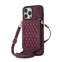 RFID Blocking Leather Case for iPhone 16 14 15 13 11 12 Pro Max XR Xs Max 8 7 Plus 16E Makeup Mirror Wallet Card Holder iPhone 13 Pro raudona