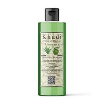 Khadi Natural Herbal Aloevera Shampoo for Men Women 200ml beige