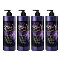 Kerasis Devil's Perfume Edition Shampoo Midnight Fantasy 1L 4 pcs gray