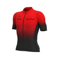 Strava Cycling Jersey Set Summer Breathable MTB Bike Clothes Uniform Maillot Ropa Ciclismo Men Bicycle Clothing Suit Hombre 4XL red