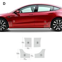 For Tesla Model Y 2020-2023 Full Car Paint Protection Film Clear TPU Invisible Self Healing Wrap Ultimate Scratch Shield Kit Center front bumper gray