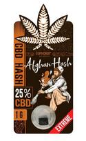 Euphoria Afghan CBD hašišas 25 % CBD, THC <0,2 %, 1 g