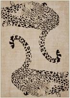 Leopardo rašto kilimas – skalbiamas modernus svetainės kilimas, neslystantis minkštas didelis kilimėlis miegamajam, vaikų žaidimų kambariui, namų dekoravimui 80x120cm(31x46in)
