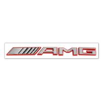 Naujas AMG emblemos lipdukas automobilio galinės bagažinės kėbulo ženklelis Dekoro priedai Mercedes Benz E C G M S klasėms W176 W204 W212 GLC CLA AMG