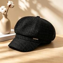 Women S Winter Newsboy Cap Korean Style Large Head Size Face Slimming Hat One Size juoda