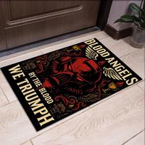 Warhammer 40k Spausdintas Kilimas, Kilimas, Biuro Kėdei Svetainei Miegamajam Virtuvės Kambariui Dekoras Dovanos. 40cmx60cm black