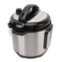 Electric Pressure Cooker 6L Multiple Prevention Dishwasher Safe 10 in 1 Multi Cooker for Slow Cooker Rice Cooker   Pot Sauté Yogurt Maker Warmer black