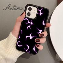 Flames Phone Case for iPhone 11 12 13 14 Pro Max mini X XR XS SE 2020 5 6S 7 8 Plus Samsung Galaxy S21 S22 Cover shell coque iPhone 14pro