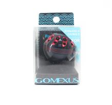 Gomexus K35BKBKRD-G rankenėlė Alu Black Red 35mm Shimano A , Daiwa S (1397 m) gray